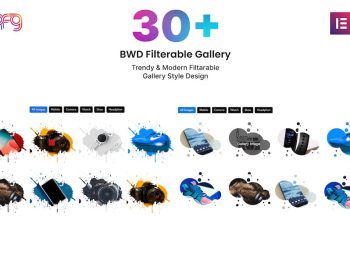 BWD Filterable Gallery addon for elementor WordPress Eklentisi