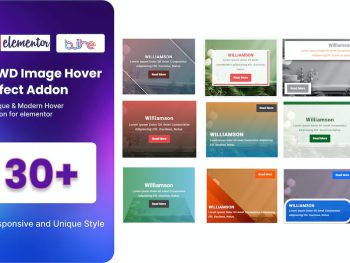 BWD Image Hover Effect addon for elementor WordPress Eklentisi