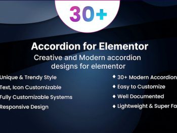 BWD accordion addon for elementor WordPress Eklentisi