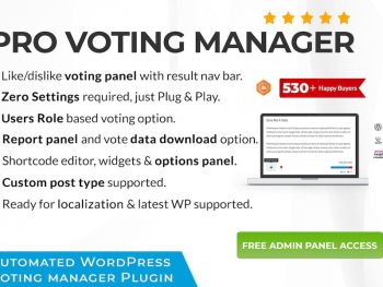 BWL Pro Voting Manager WordPress Eklentisi