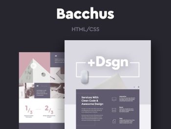 Bacchus - One Page HTML Template Yazı Tipi