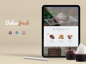 Bakerfresh - Cake Shop WooCommerce Theme WordPress Teması