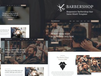 BarberShop & Hair Salon HTML Template Yazı Tipi