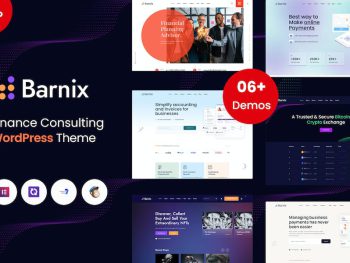 Barnix - Finance Consulting WordPress Teması