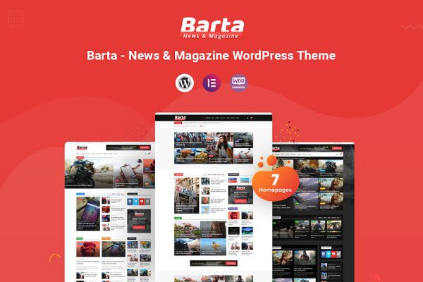 Barta - News & Magazine WordPress Teması