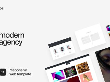 Be | Portfolio Template for Creatives Yazı Tipi