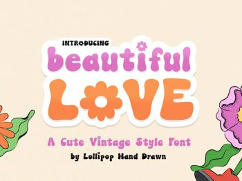 Beautiful Love Font Yazı Tipi