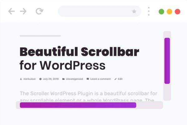 Beautiful Scrollbar for WordPress WordPress Eklentisi