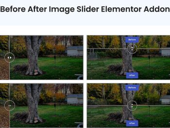 Before After Image Slider Elementor Addon WordPress Eklentisi