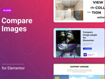 Before and After Image Compare for Elementor WordPress Eklentisi