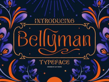 Bellyman Typeface Yazı Tipi