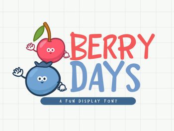 Berry Days Yazı Tipi