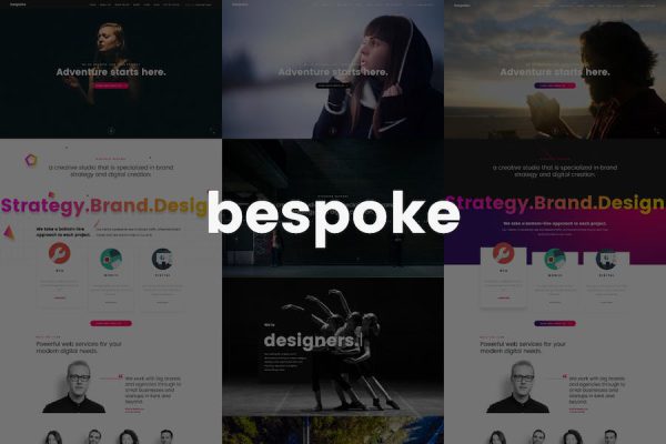 Bespoke - Onepage Creative WordPress Teması