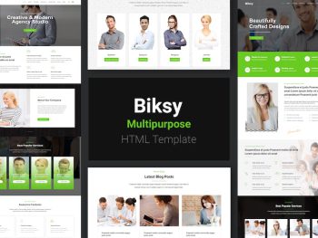 Biksy | Business HTML5 Template Yazı Tipi