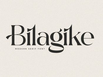 Bilagike Modern Serif Font Yazı Tipi