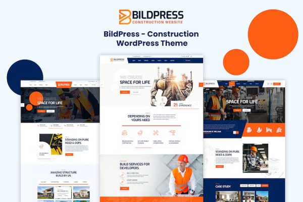 BildPress - Construction + RTL WordPress Teması