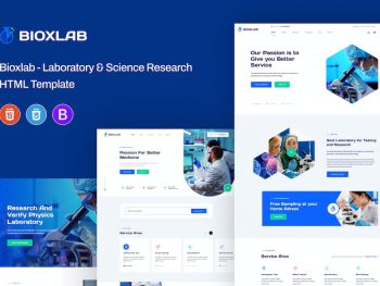 Bioxlab - Laboratory & Science HTML5 Template Yazı Tipi