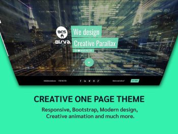 Birva - Creative one page parallax theme Yazı Tipi