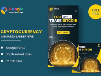 Bitcoin Animated Banner Google Web Designer Yazı Tipi