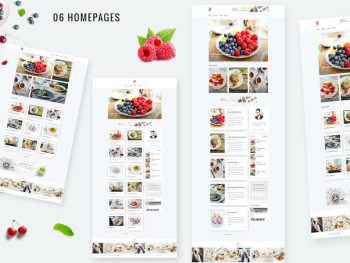 Bizi - A for Food Bloggers WordPress Teması