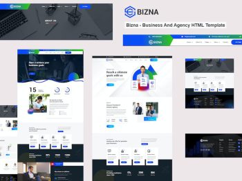 Bizna - Business And Agency HTML Template Yazı Tipi