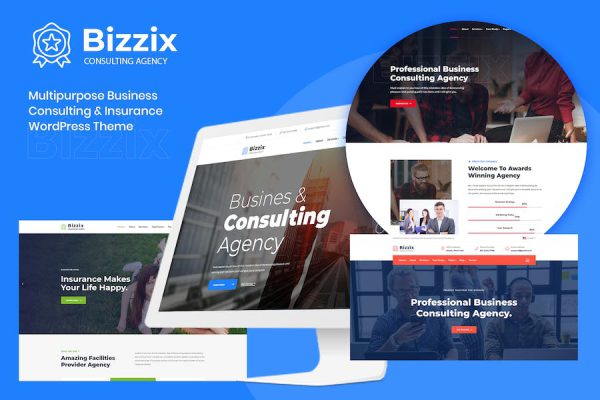 Bizzix - Multipurpose Business Elementor WordPress Teması