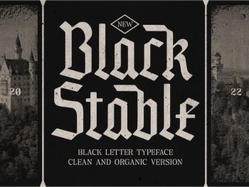 Black Stable Yazı Tipi