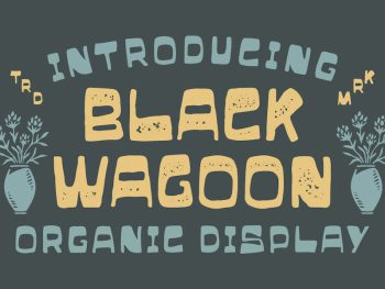 Black Wagoon Yazı Tipi