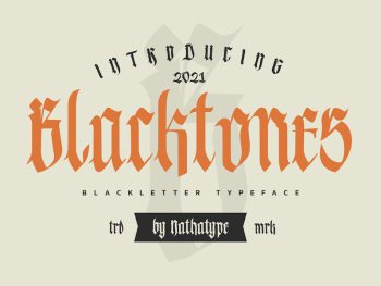Blacktones Yazı Tipi