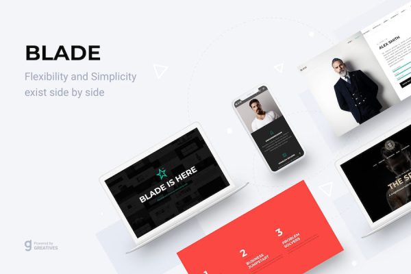 Blade - Responsive Multipurpose WordPress Teması