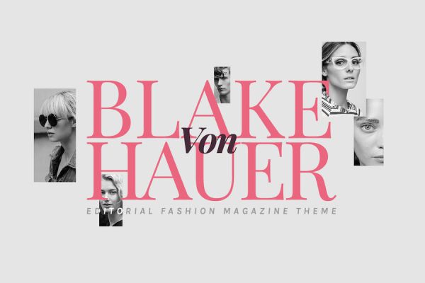 Blake - Editorial Fashion Magazine Blog Theme WordPress Teması