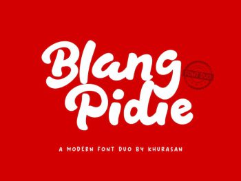 Blang Pidie Font Duo Yazı Tipi