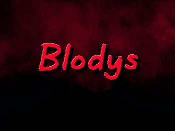 Blodys - Blood Display Font Yazı Tipi