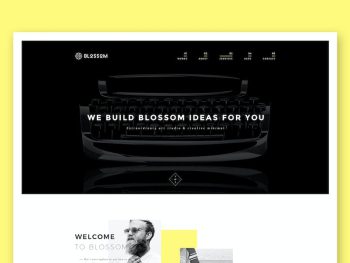 Blossom - Minimal Portfolio HTML5 Template Yazı Tipi