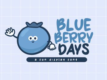 Blueberry Days Yazı Tipi