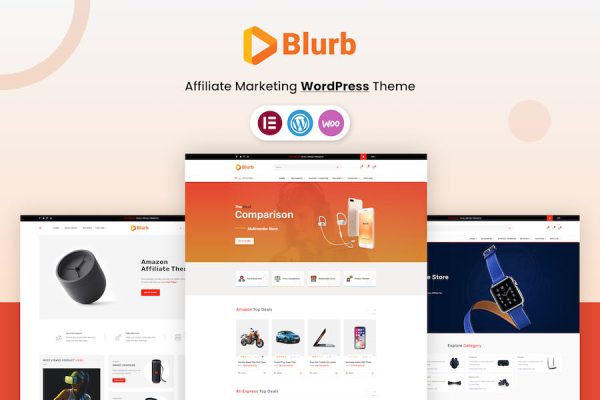 Blurb - Affiliate Marketing WordPress Teması