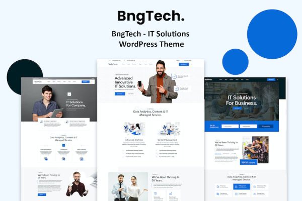 BngTech - IT Solutions WordPress Teması