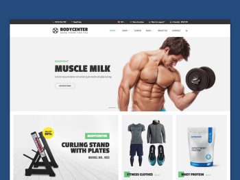 BodyCenter - Fitness WooCommerce WordPress Teması