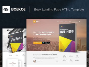 Boekoe - Book Landing Page HTML Template Yazı Tipi