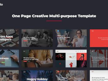 Bolo - Onepage Creative Multi-purpose Template Yazı Tipi