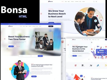 Bonsa - SEO & Marketing Company HTML Template Yazı Tipi