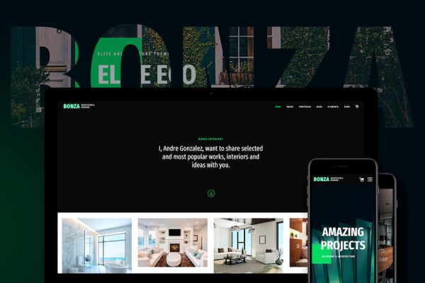 Bonza Architecture & Interior WordPress Teması