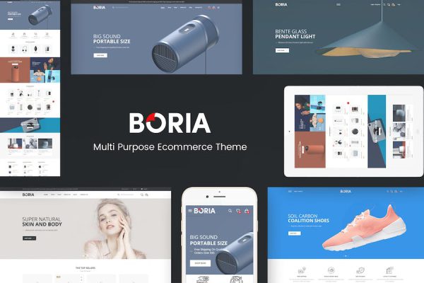 Boria - Multipurpose WooCommerce WordPress Teması