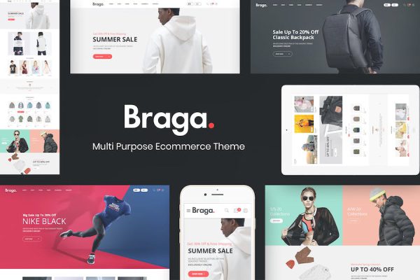 Braga - Fashion Theme for WooCommerce WordPress Teması