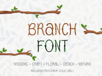 Branch Font Yazı Tipi