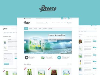 Breeze — Responsive WooCommerce Theme WordPress Teması