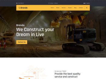 Brenda – Construction HTML5 Template Yazı Tipi