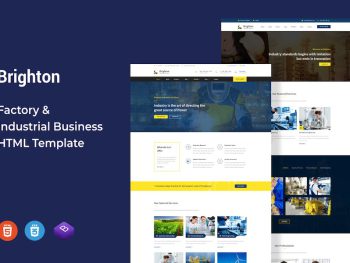 Brighton - Factory & Industrial Business Template Yazı Tipi