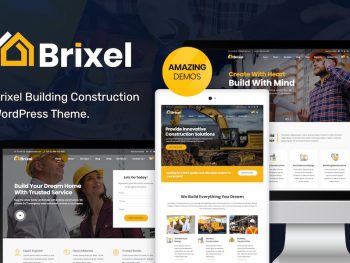 Brixel Building Construction WordPress Teması