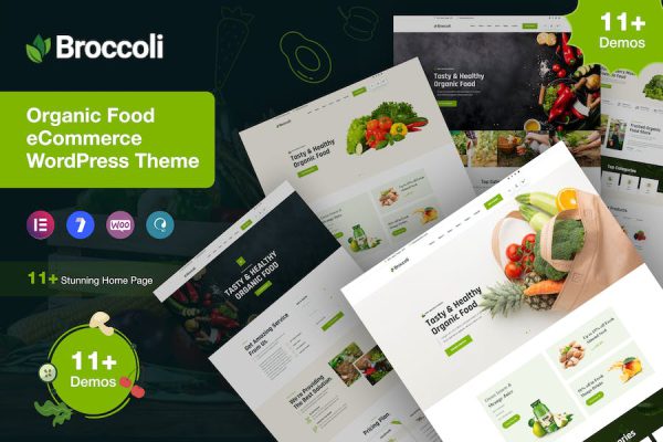 Broccoli - Organic Shop WooCommerce Theme WordPress Teması